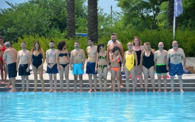 Regidors de govern i d'oposició al Mulla't per l'Esclerosi Múltiple | David Bisbal